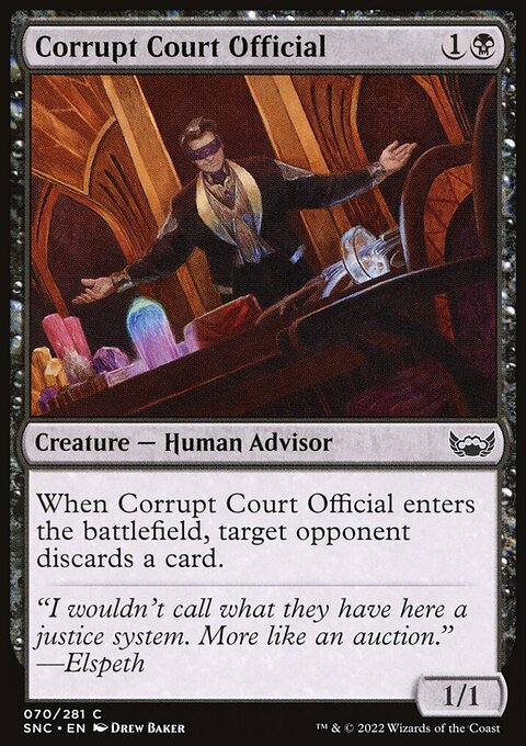 Corrupt Court Official